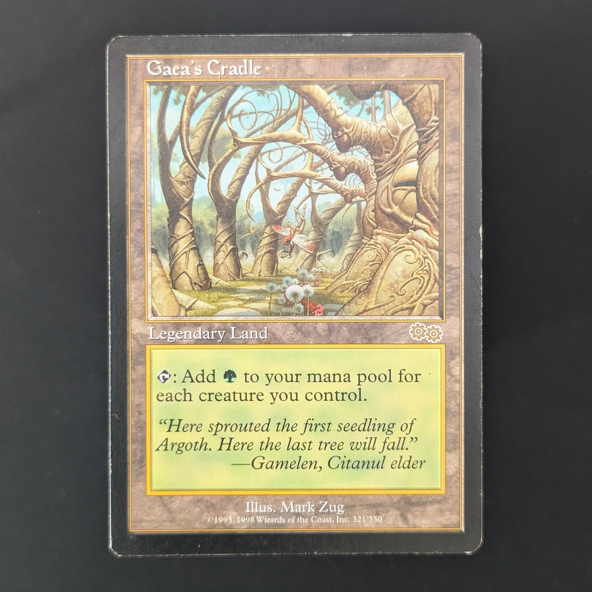 MTG Singles - Gaea's Cradle - Urza's Saga - English - LP - 36077