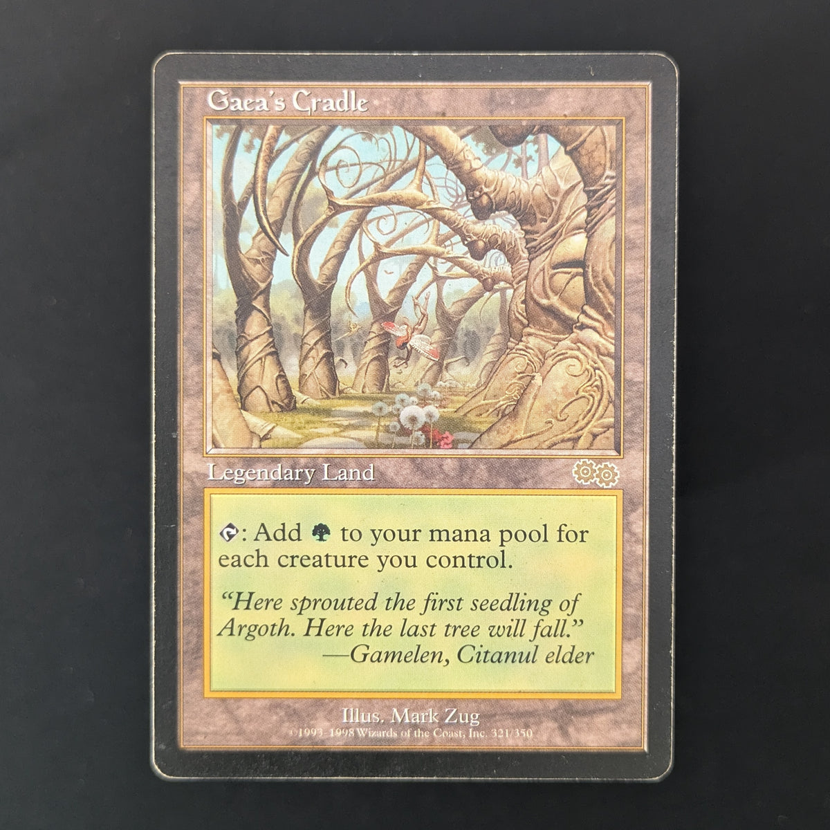 MTG Singles - Gaea's Cradle - Urza's Saga - English - LP - 36079