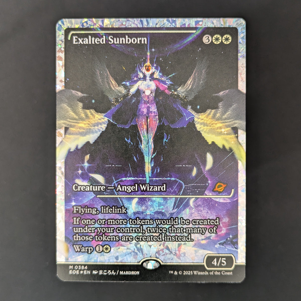 MTG Singles - [FOIL] Exalted Sunborn (Showcase) (Fracture Foil) - Edge of Eternities: Extras - English - NM - 