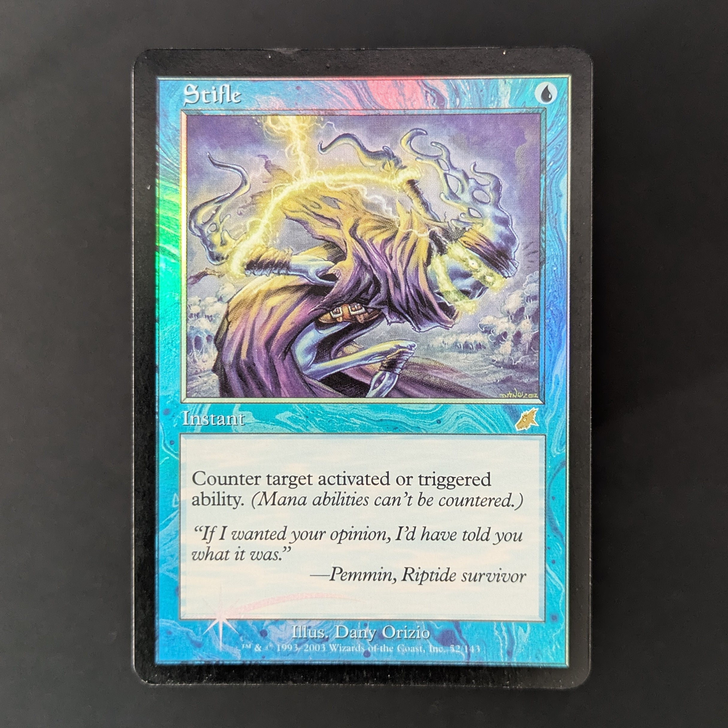 MTG Singles - [FOIL] Stifle - Scourge - English - GD - 