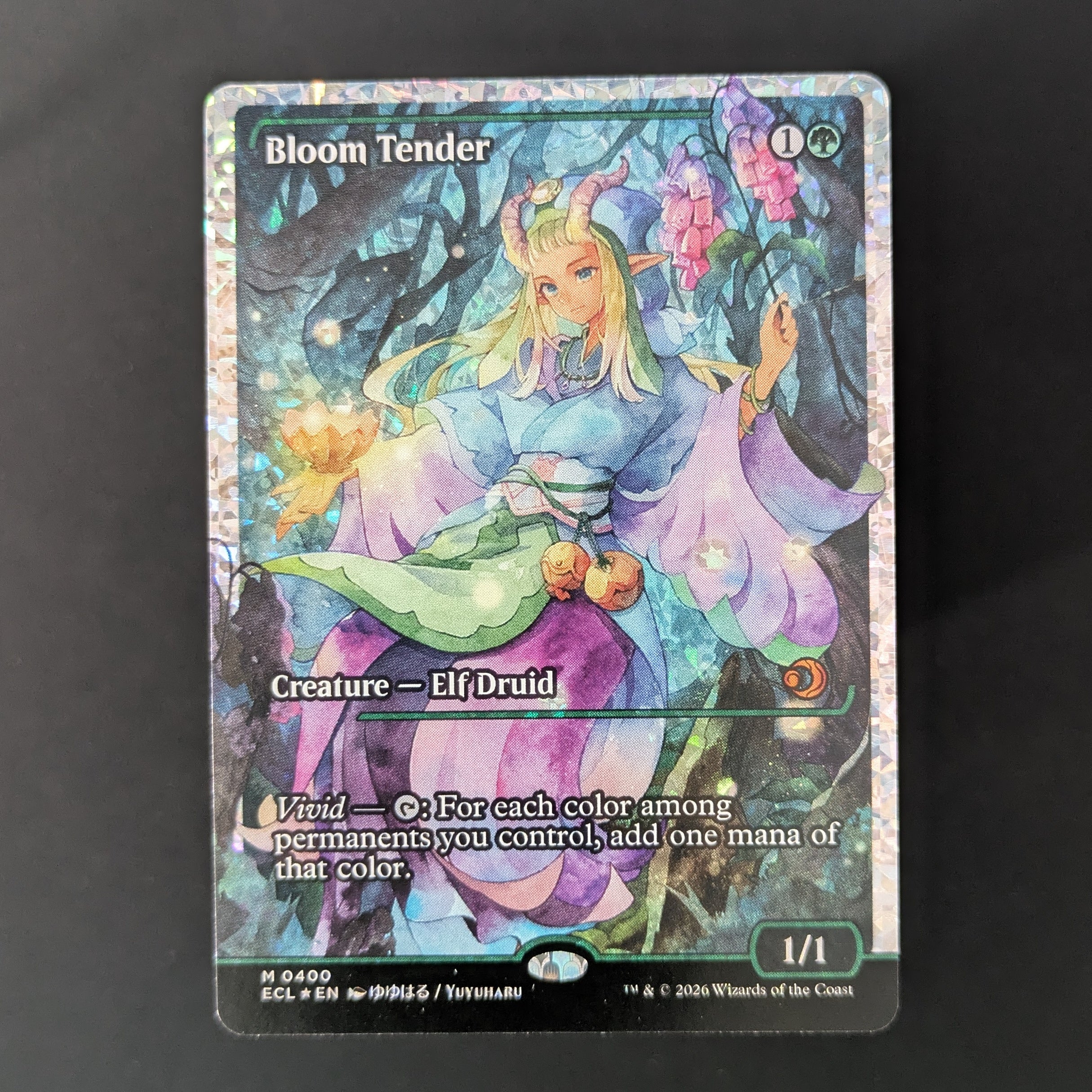 [FOIL] Bloom Tender (0400) (Showcase) (Fracture Foil) - Lorwyn Eclipsed: Extras - English - NM