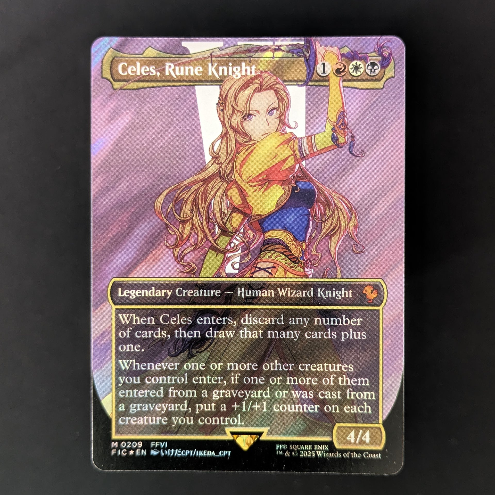 celes card mtg FOIL] Celes, Rune Knight (Borderless) (Surge Foil) Cartas Superhéroe Marvel then draw that many Commander Transformers deck by Variants:Draconic Dissent