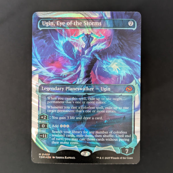 MTG Eye of Ugin Expedition Foil　ウギンの目 FOIL] Ugin, Eye of the Storms (Showcase) (Halo Foil) - Tarkir: Dragon