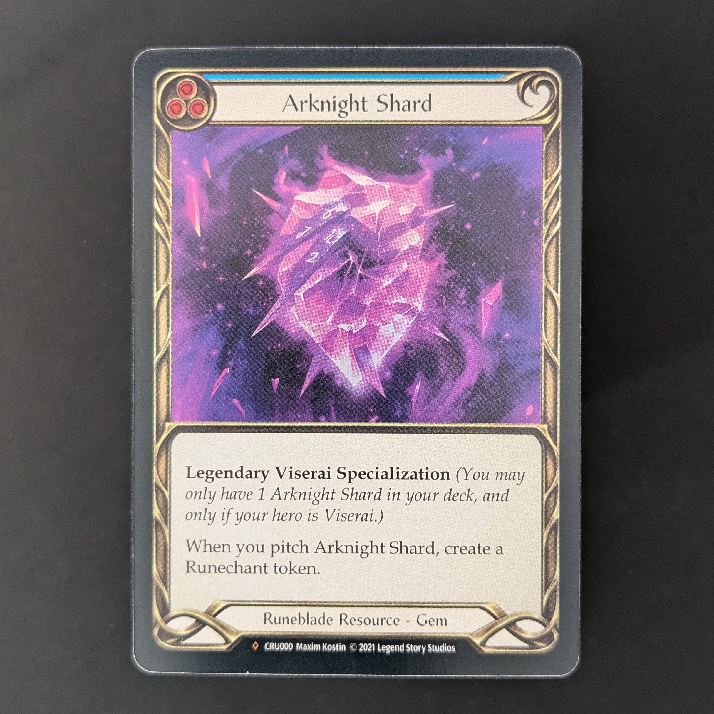 Arknight Shard (Rainbow Foil) - Crucible of War - Unlimited - English - NM