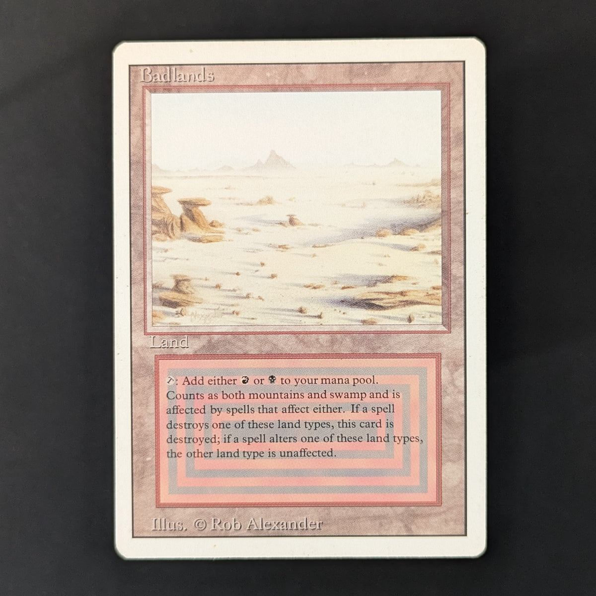 MTG Singles - Badlands - Revised - LP - 36190