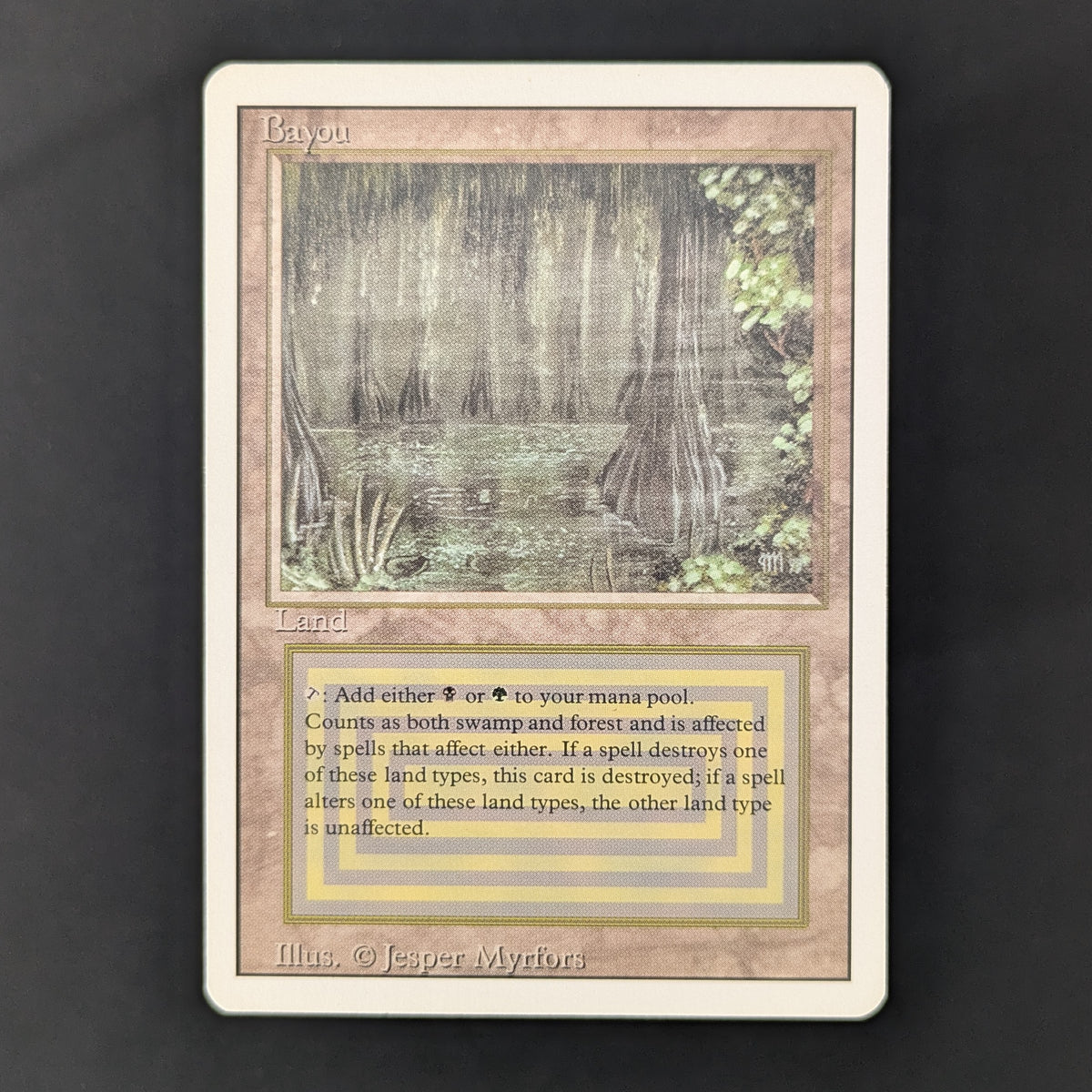 MTG Singles - Bayou - Revised - GD - 36196