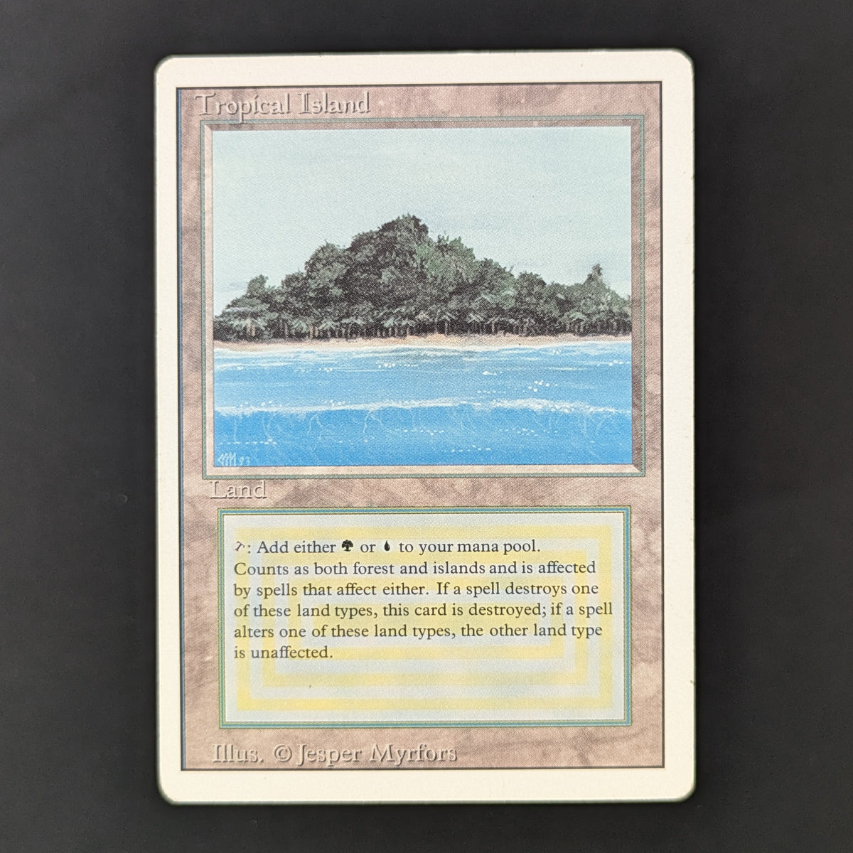 MTG Singles - Tropical Island - Revised - 