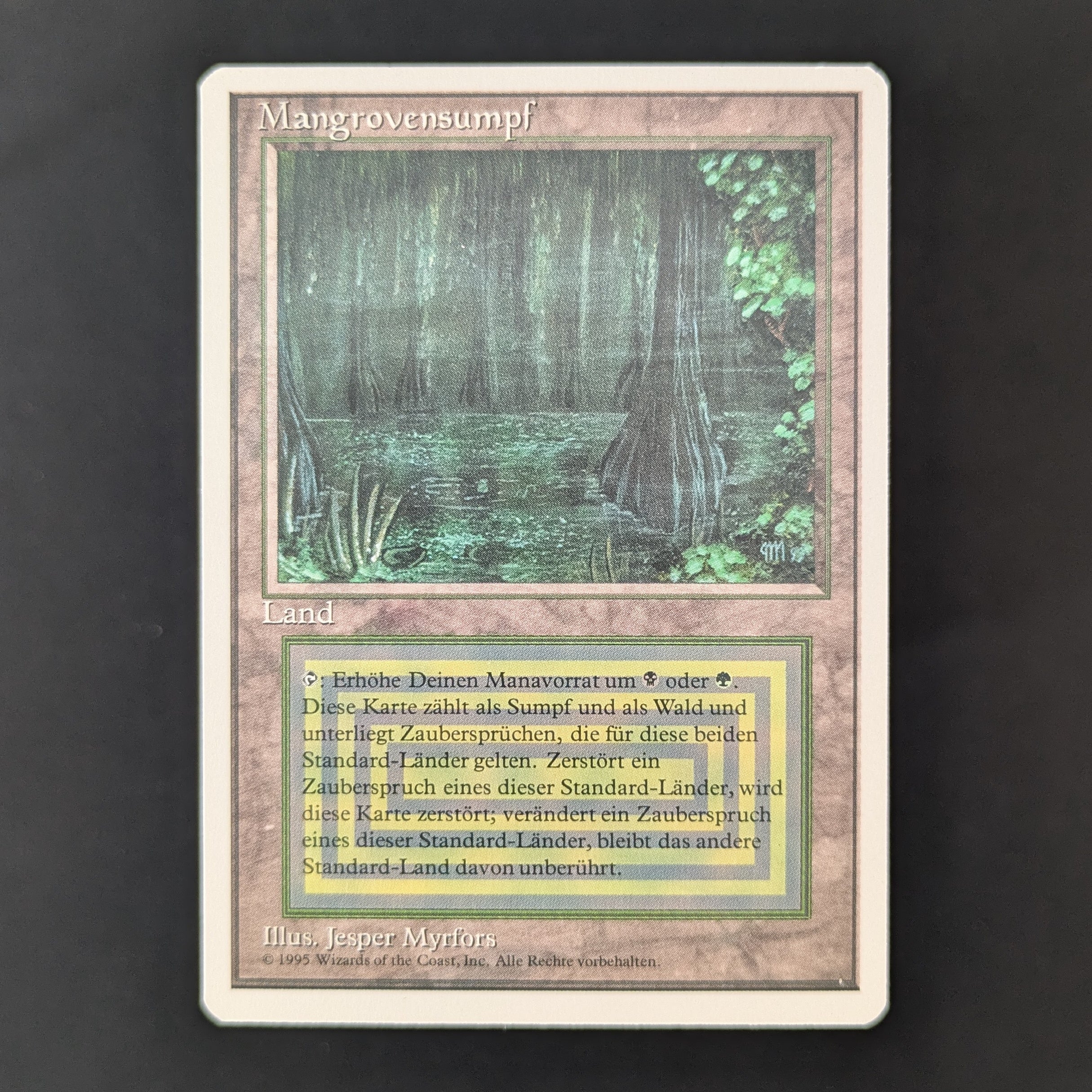 MTG Singles - Bayou - Foreign White Bordered - German - NM - 36286