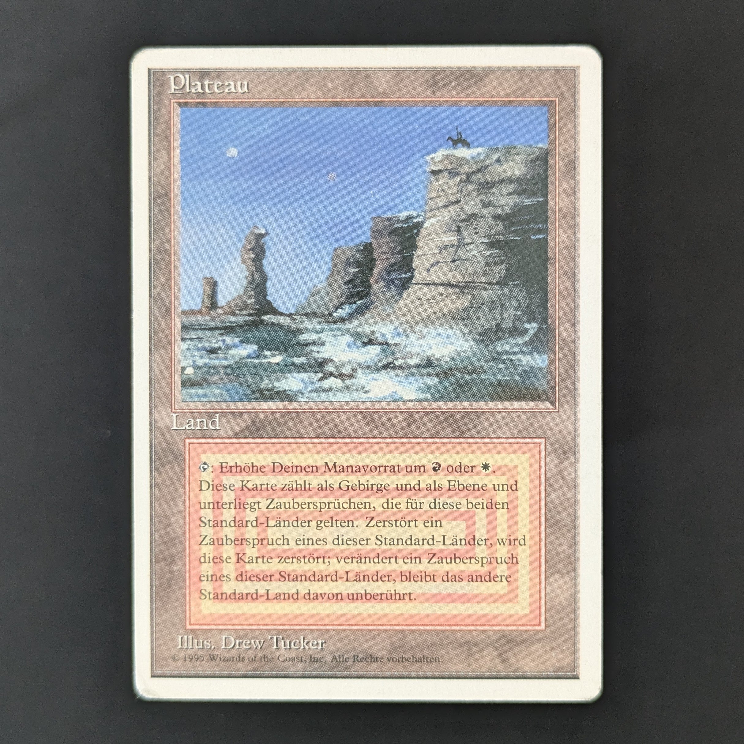 MTG Singles - Plateau - Foreign White Bordered - German - PO - INKED - 36289