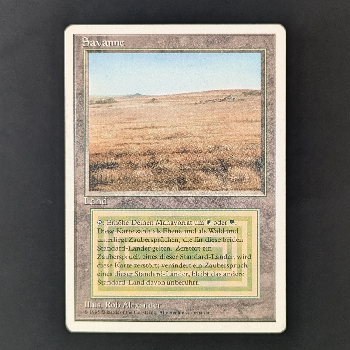 MTG Singles - Savannah - Foreign White Bordered - German - GD - 36292