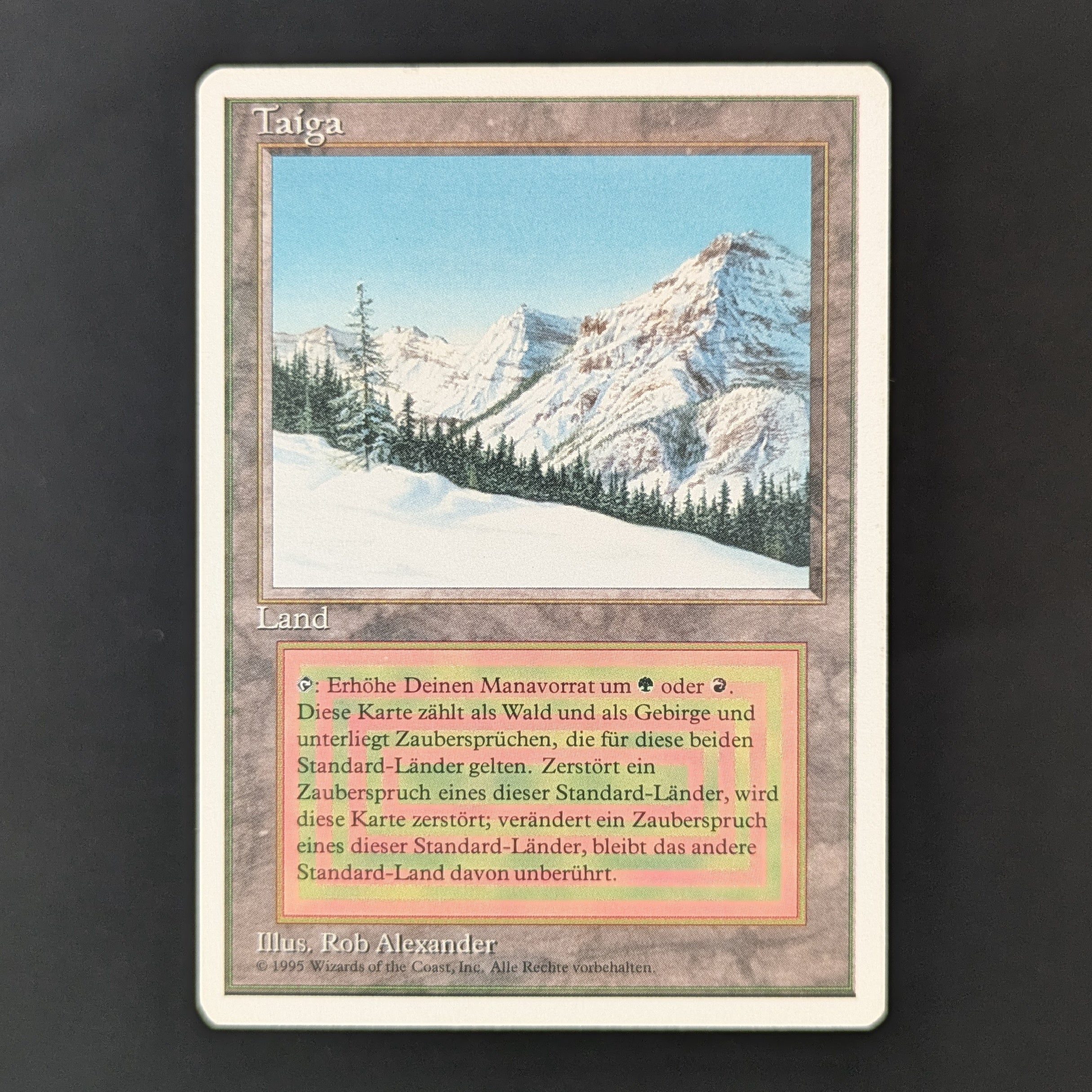 Taiga - Foreign White Bordered