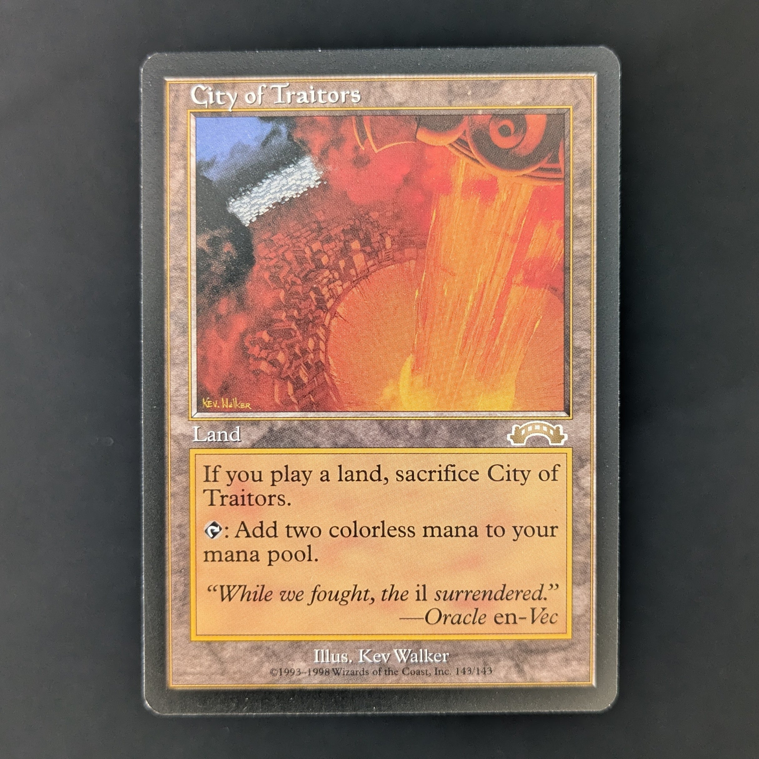 MTG Singles - City of Traitors - Exodus - English - NM - 36309