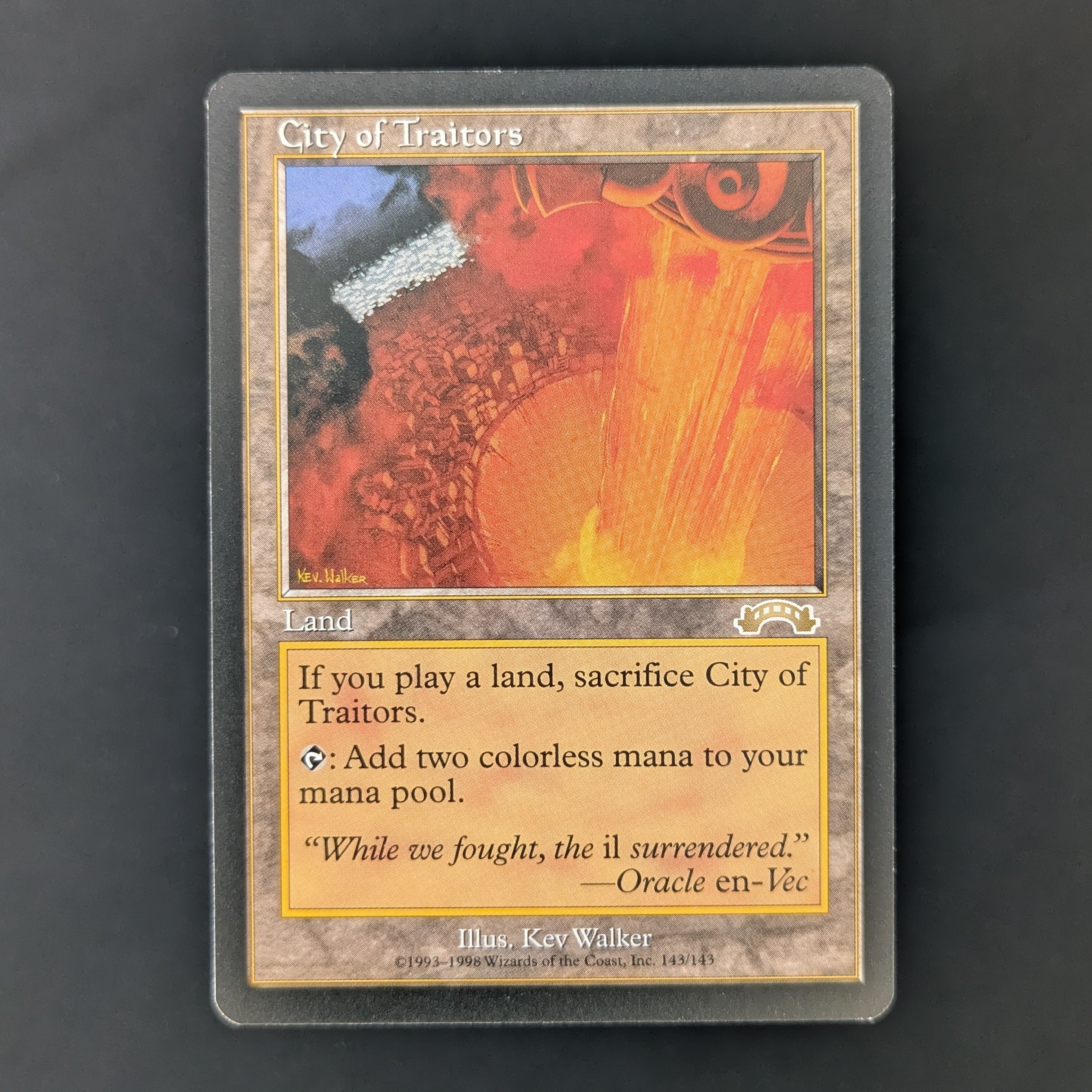 MTG Singles - City of Traitors - Exodus - English - NM - 36310