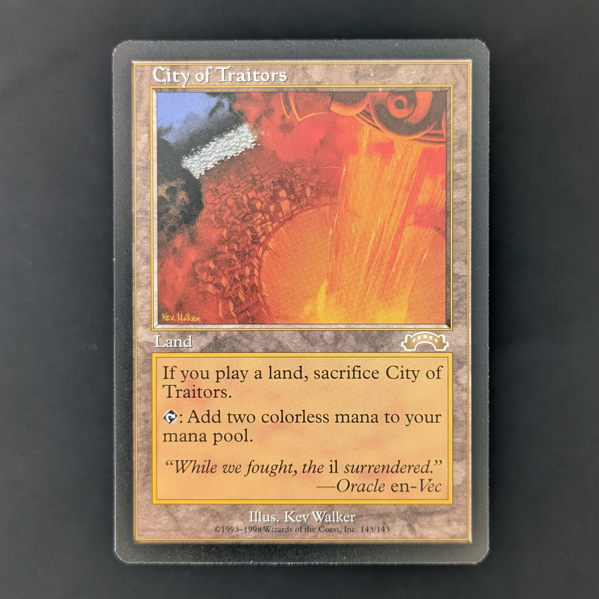 MTG Singles - City of Traitors - Exodus - English - EX - 36311