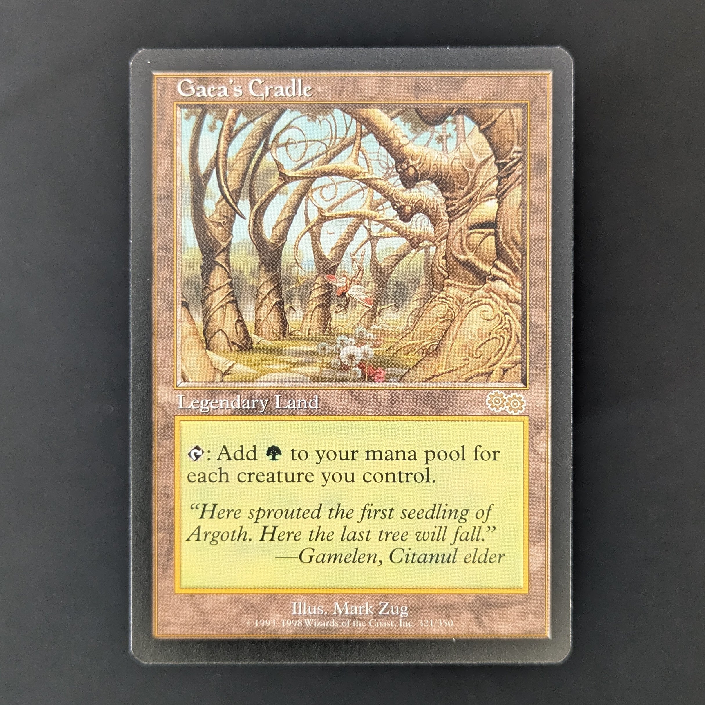 MTG Singles - Gaea's Cradle - Urza's Saga - English - NM - 36313