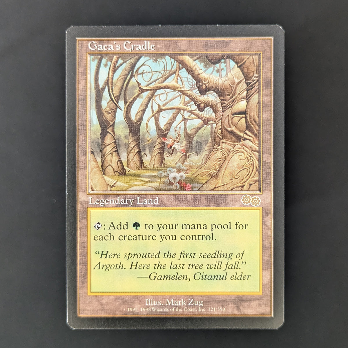 MTG Singles - Gaea's Cradle - Urza's Saga - English - EX - 36314