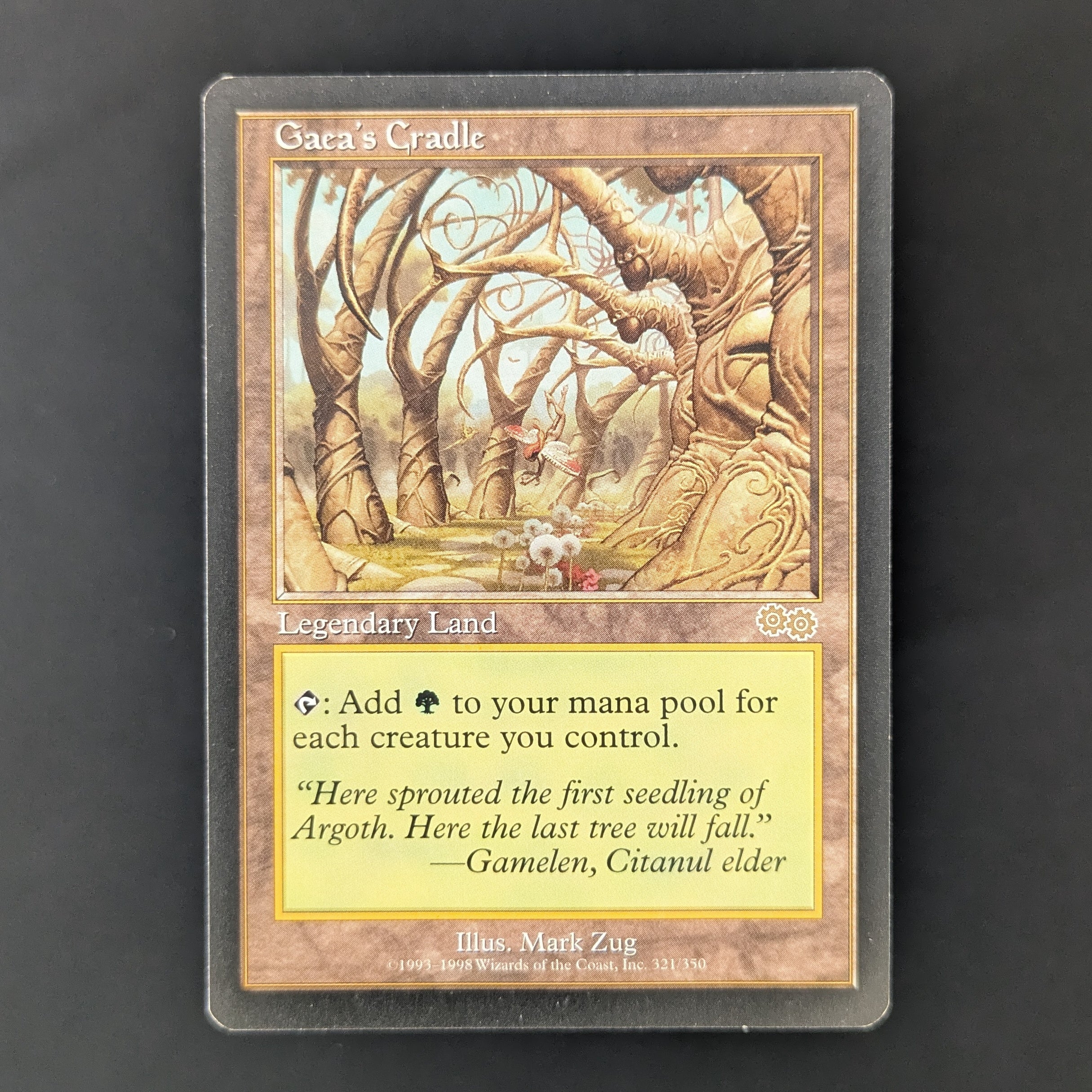 MTG Singles - Gaea's Cradle - Urza's Saga - English - GD - 36315