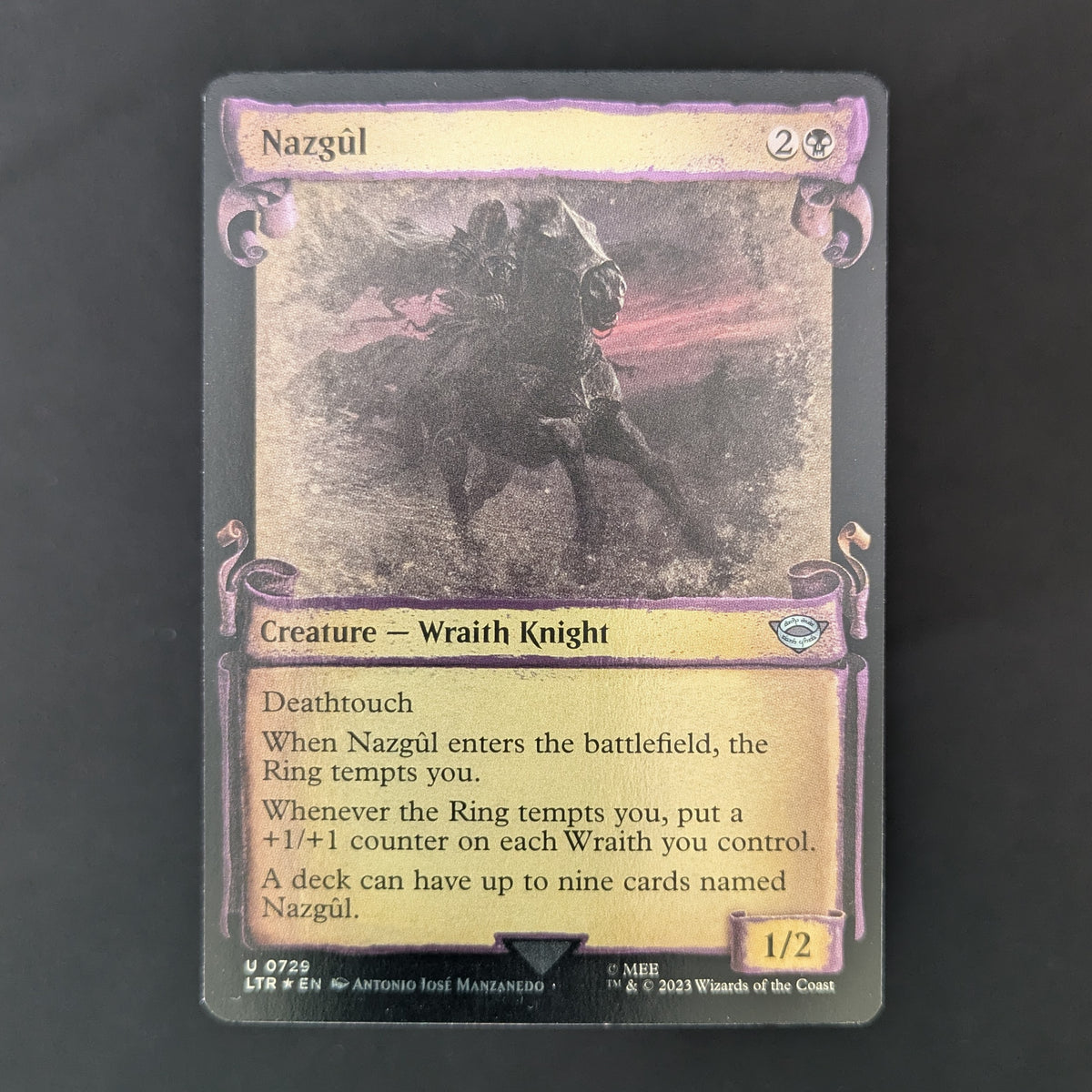 [FOIL] Nazgul (V.16) - The Lord of the Rings: Tales of Middle-earth Holiday Release - English - NM