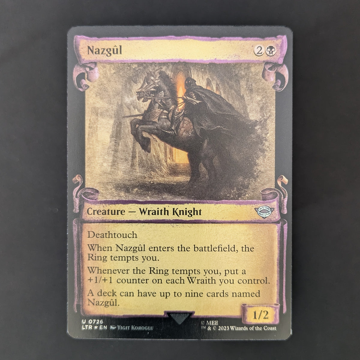 [FOIL] Nazgul (V.10) - The Lord of the Rings: Tales of Middle-earth Holiday Release - English - NM