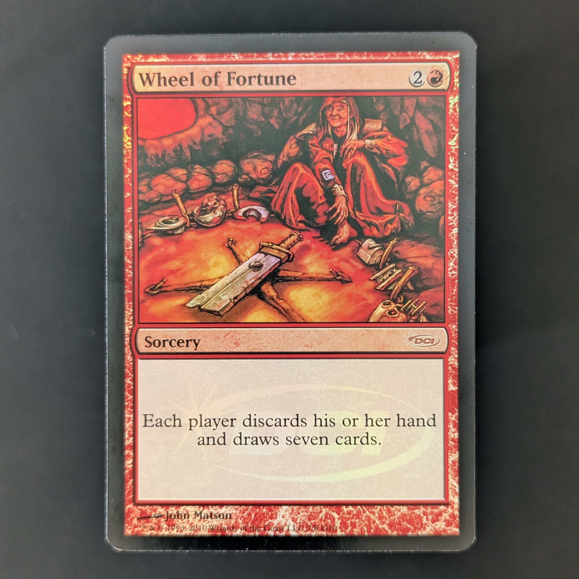 [FOIL] Wheel of Fortune - Judge Rewards Promos - English - EX