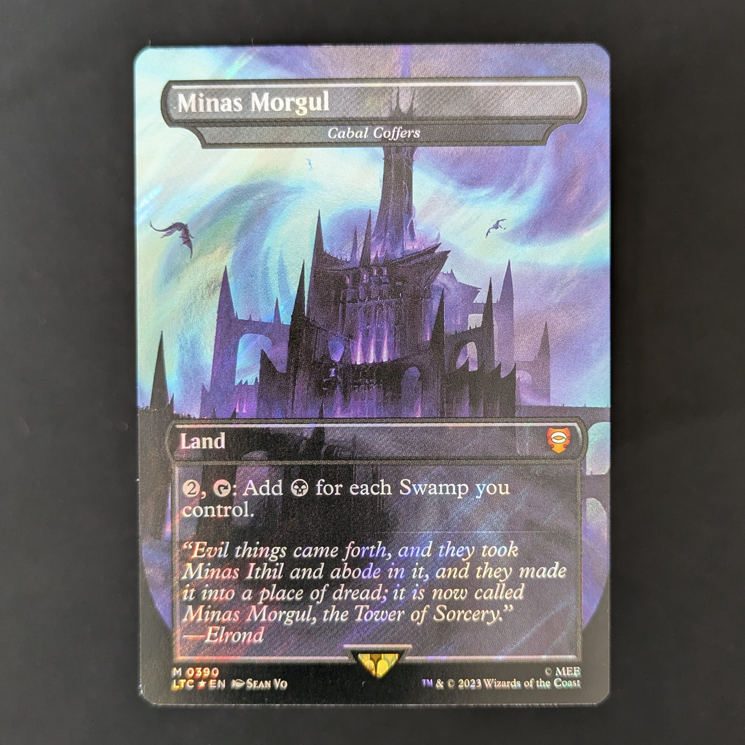 [FOIL] Minas Morgul - Cabal Coffers (Surge Foil) - Commander: The Lord of the Rings: Tales of Middle-earth: Extras - English - NM