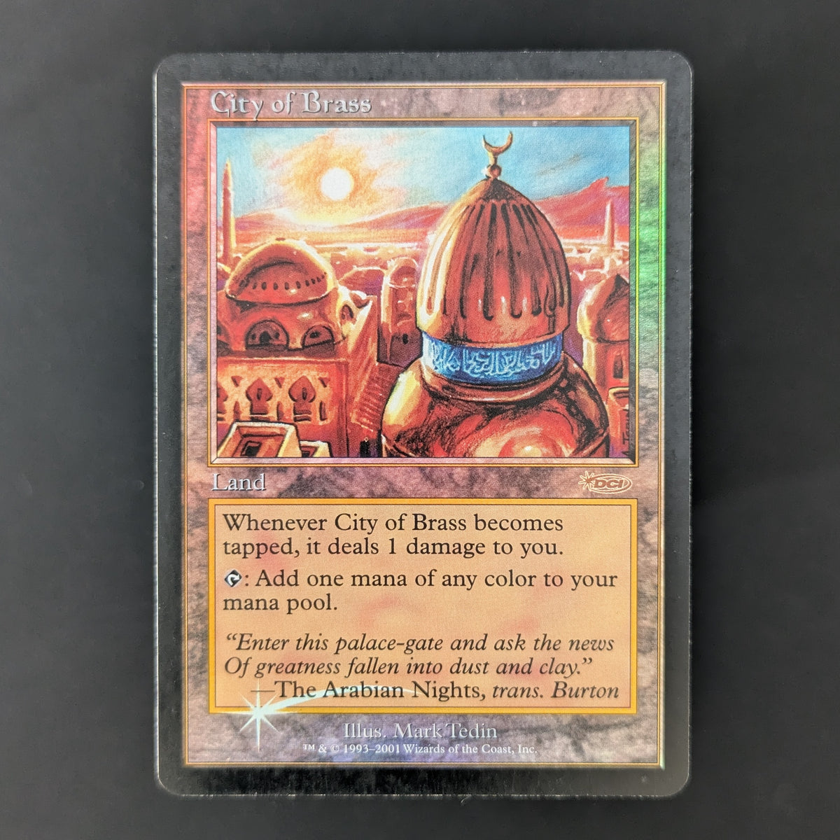 [FOIL] City of Brass - Junior Super Series Promos - English - GD