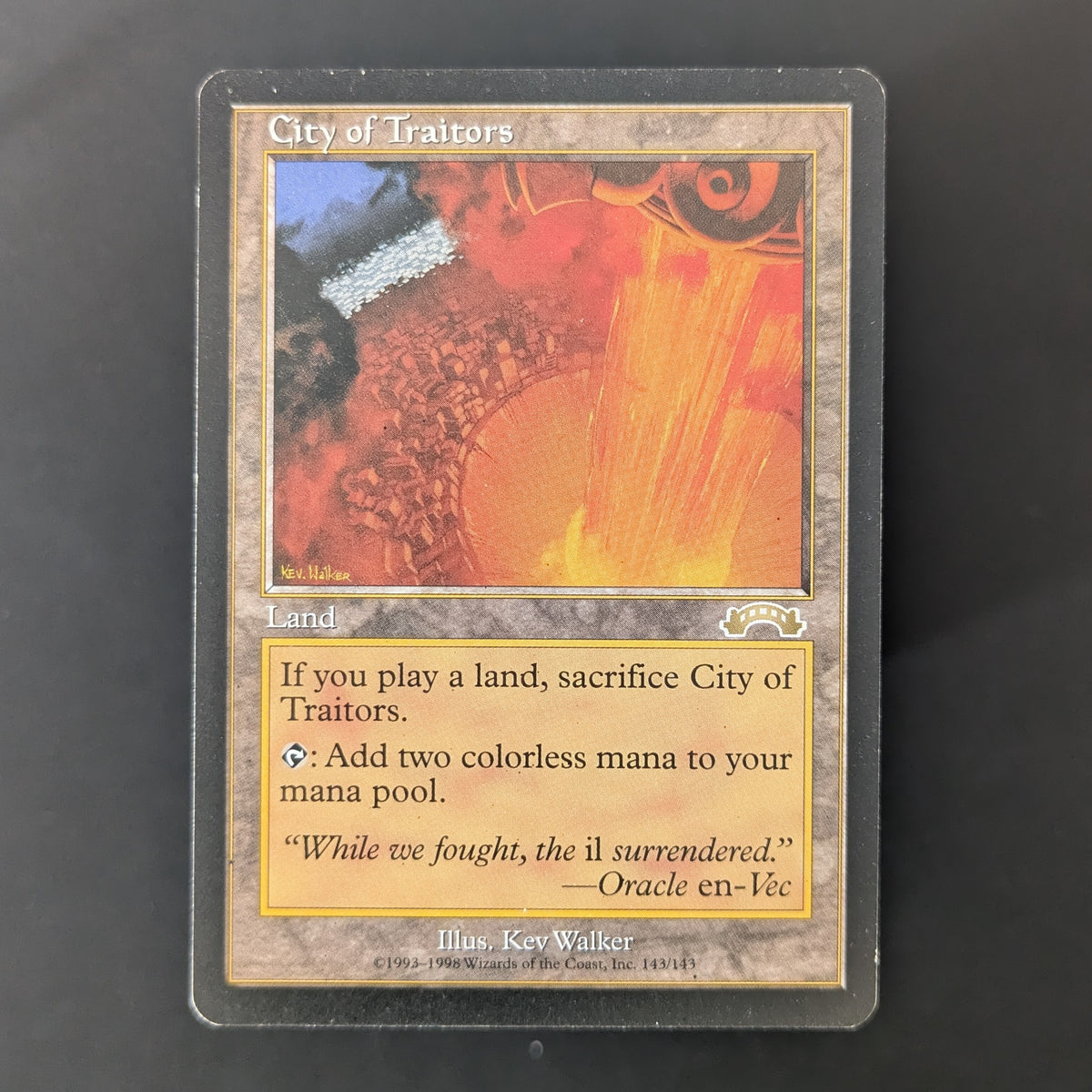 MTG Singles - City of Traitors - Exodus - English - EX - 36447