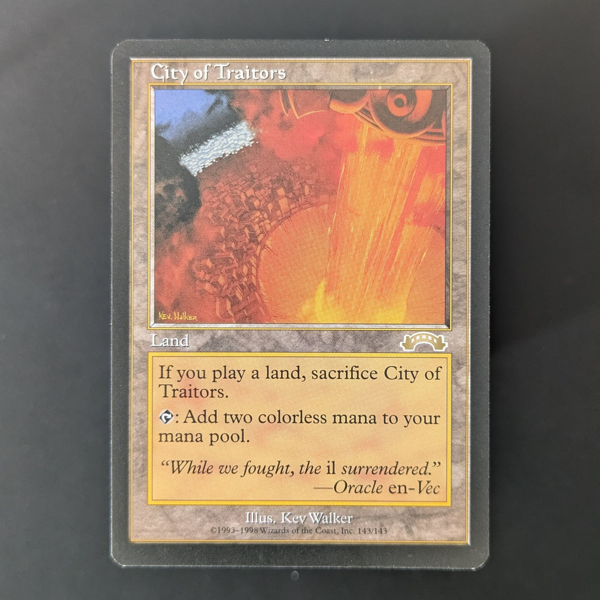 MTG Singles - City of Traitors - Exodus - English - EX - 36448