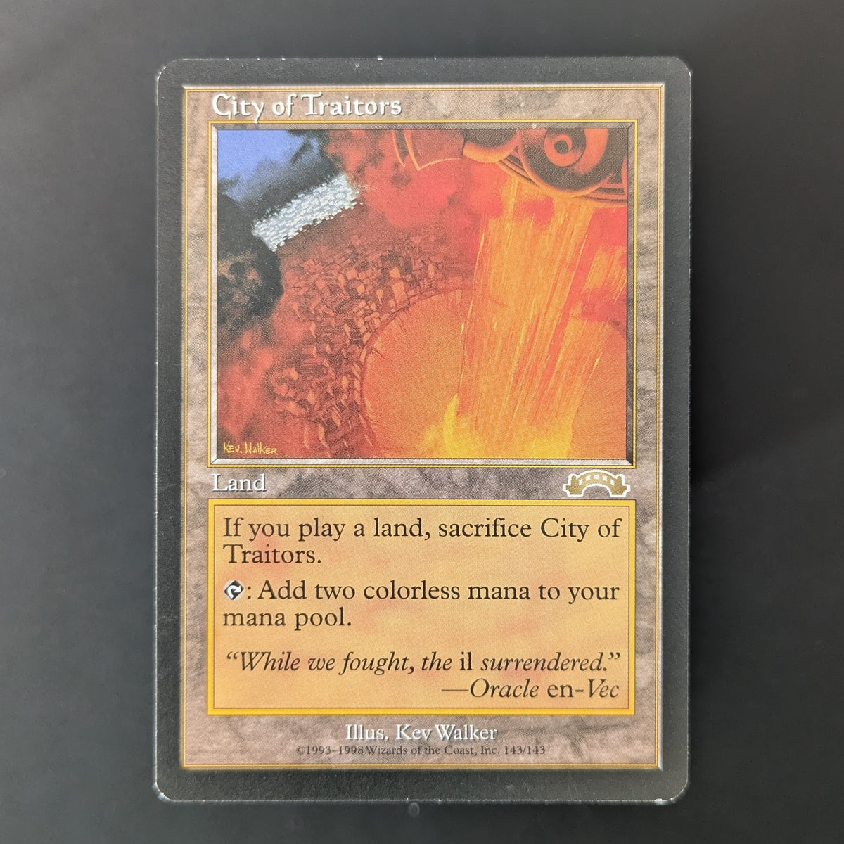 MTG Singles - City of Traitors - Exodus - English - GD - 36449