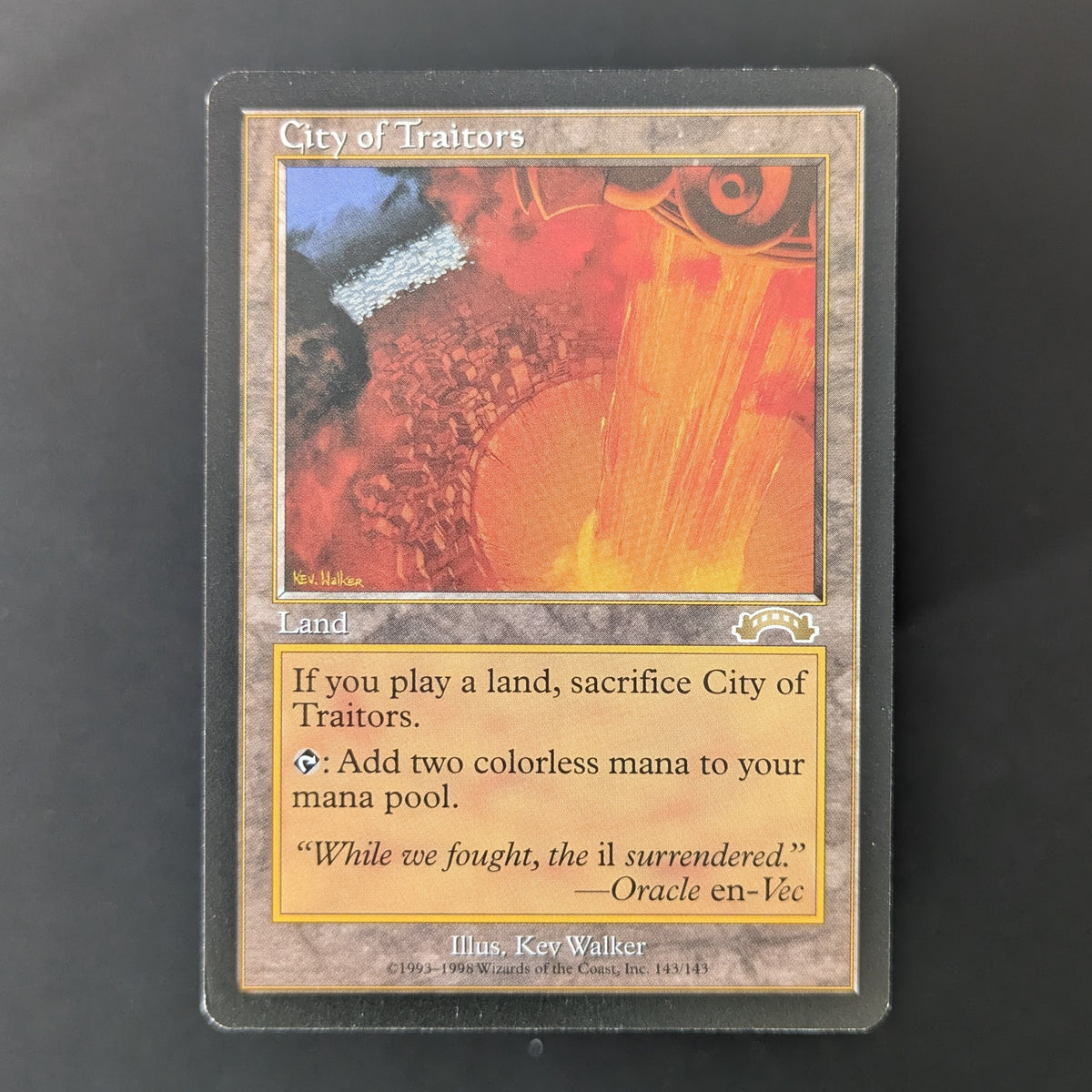 MTG Singles - City of Traitors - Exodus - English - GD - 36452