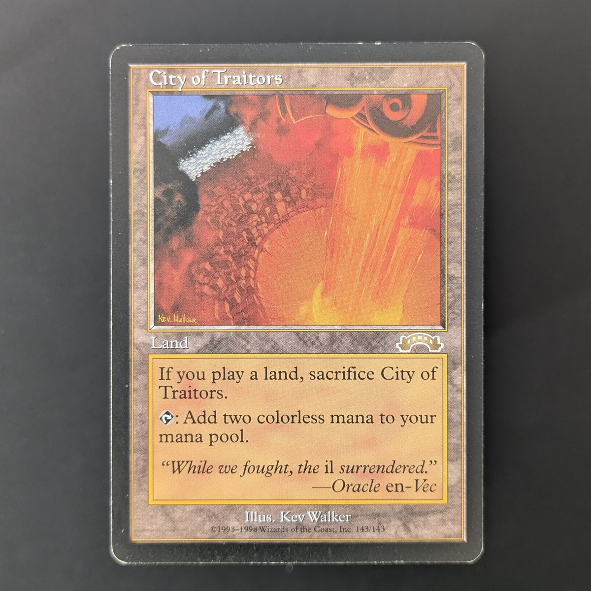 MTG Singles - City of Traitors - Exodus - English - LP - 36453