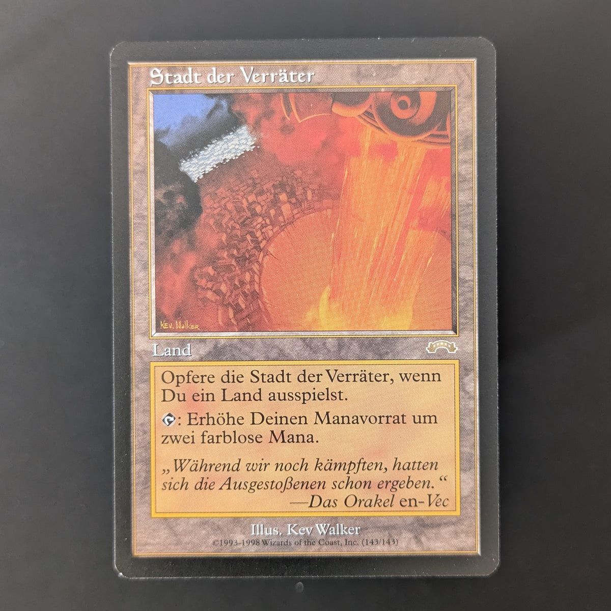 MTG Singles - City of Traitors - Exodus - German - EX - 36457