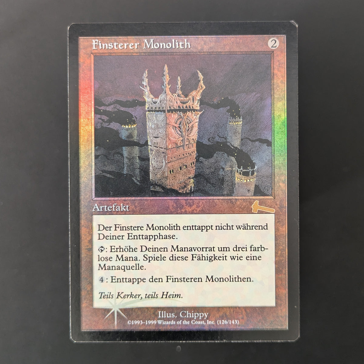 [FOIL] Grim Monolith - Urza's Legacy - German - GD