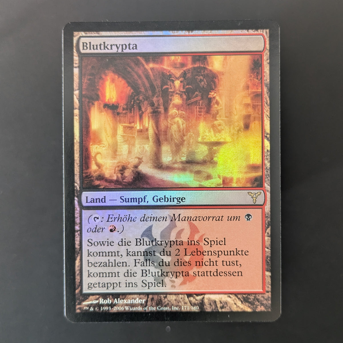 [FOIL] Blood Crypt - Dissension - German - EX