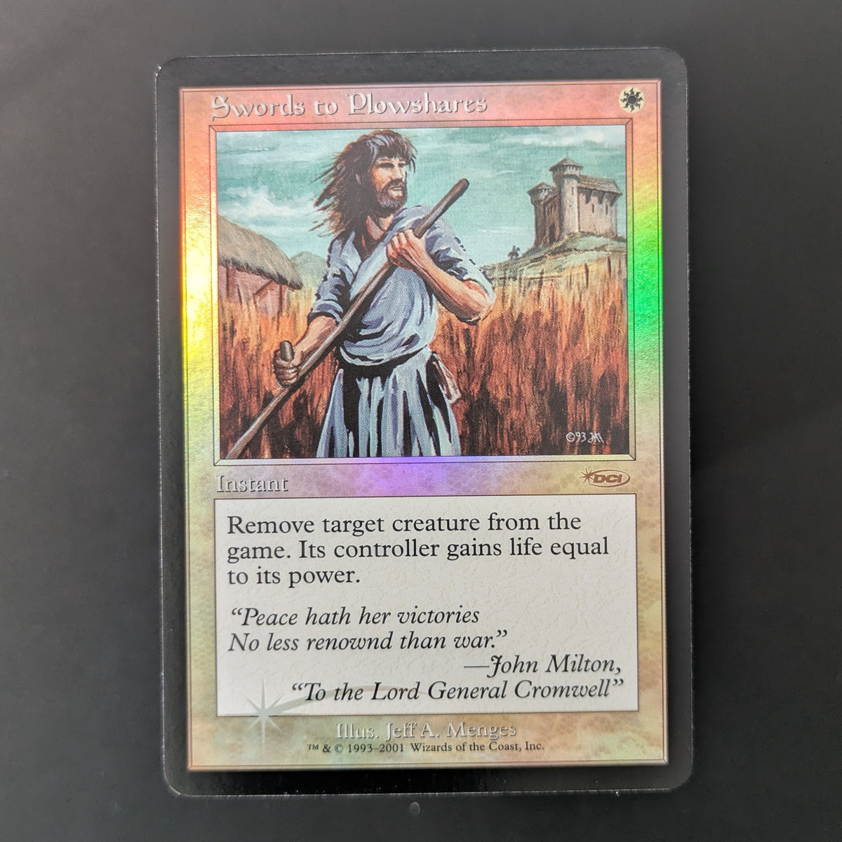 [FOIL] Swords to Plowshares - Friday Night Magic Promos - English - NM