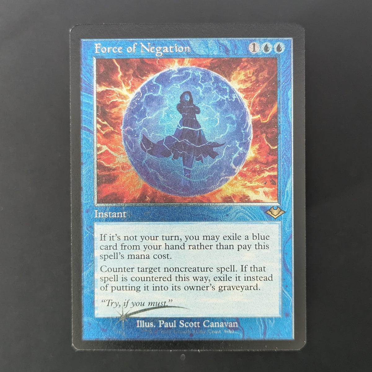 [FOIL] Force of Negation (Retro Frame) - Modern Horizons: Retro Frame Cards - English - NM