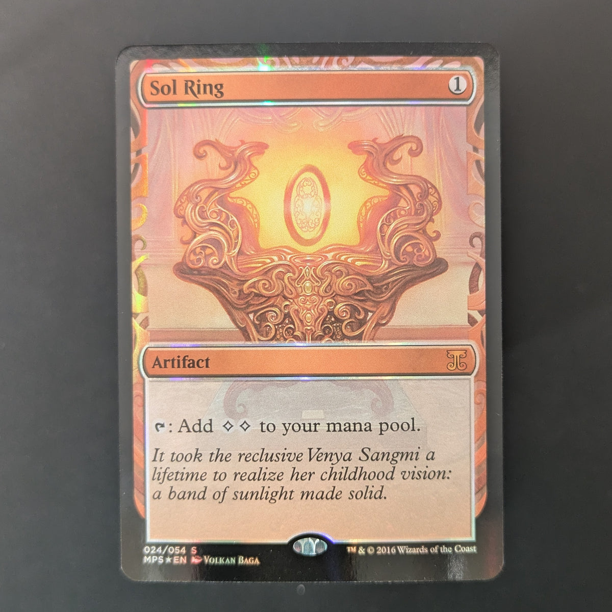 [FOIL] Sol Ring - Kaladesh Inventions - English - NM