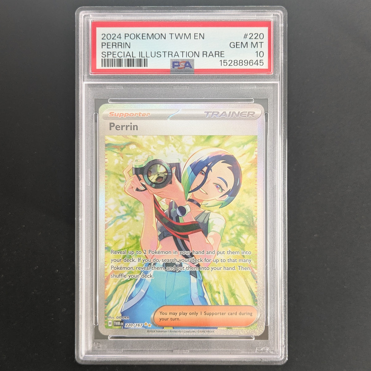 Perrin (TWM 220) - Twilight Masquerade - English - PSA 10