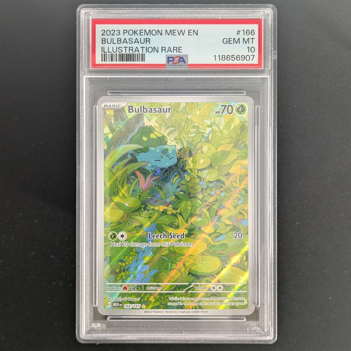 Bulbasaur (MEW 166) - 151 - English - PSA 10