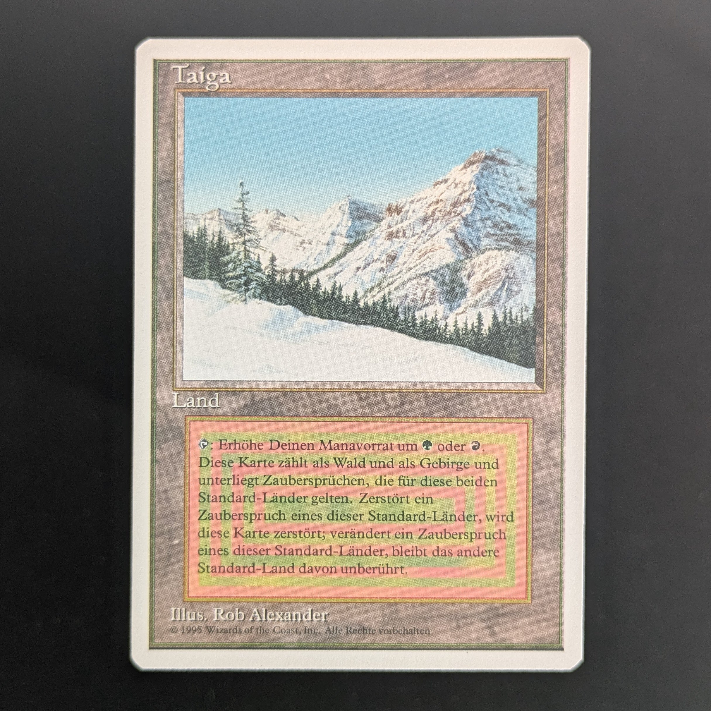Taiga - Foreign White Bordered