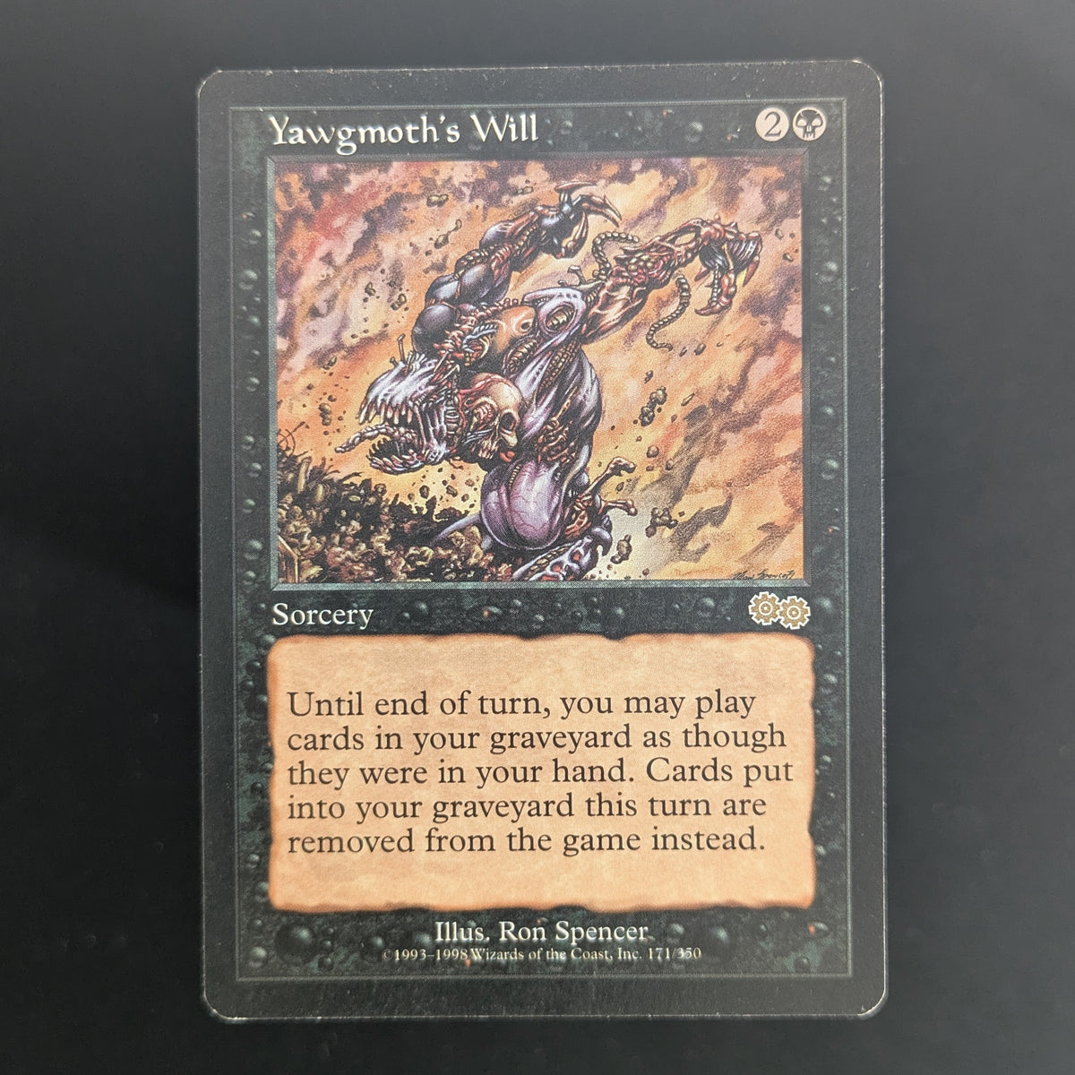 MTG Singles - Yawgmoth's Will - Urza's Saga - English - GD - 36709