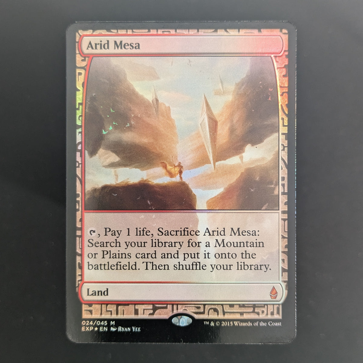 [FOIL] Arid Mesa - Zendikar Expeditions - English - EX