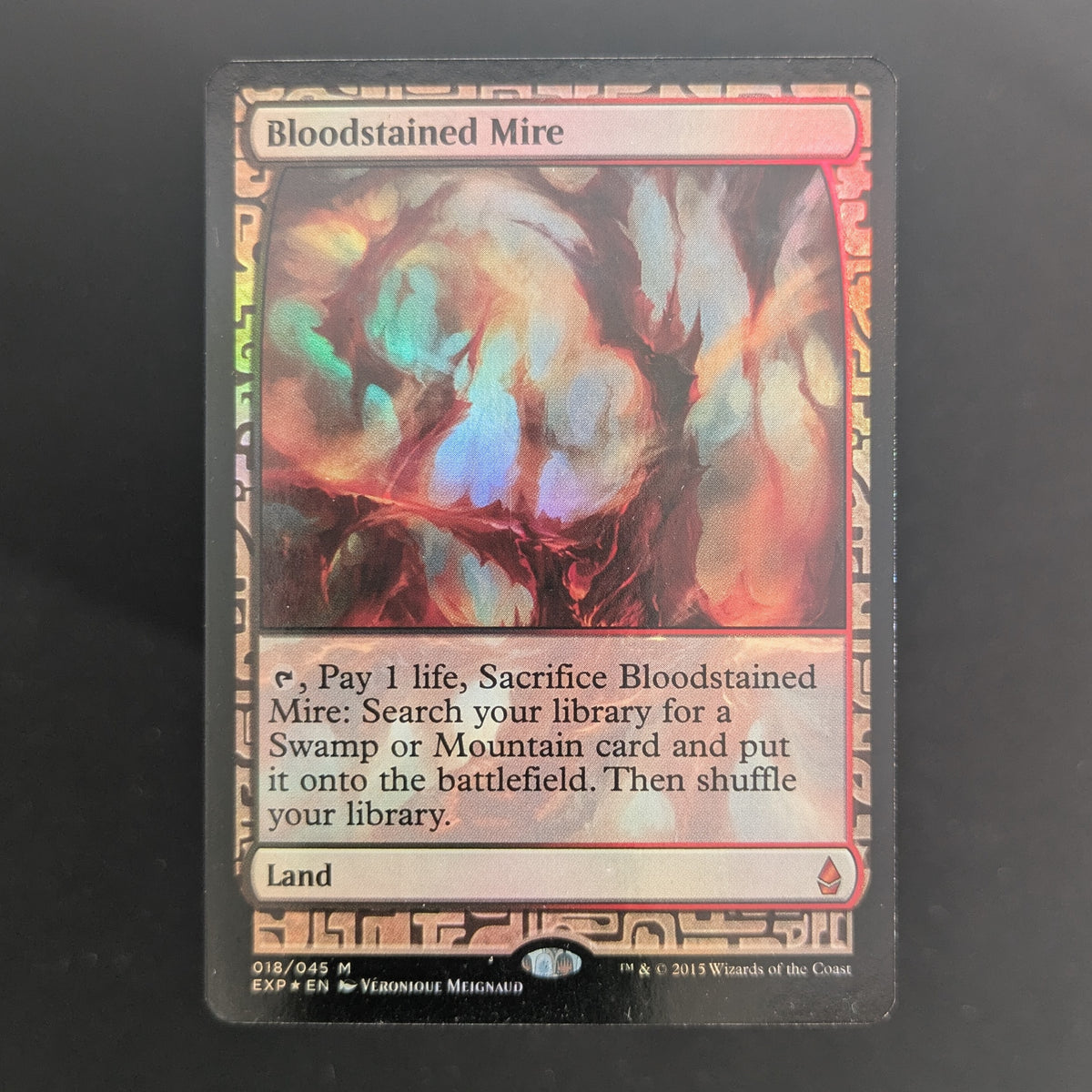 [FOIL] Bloodstained Mire - Zendikar Expeditions - English - EX