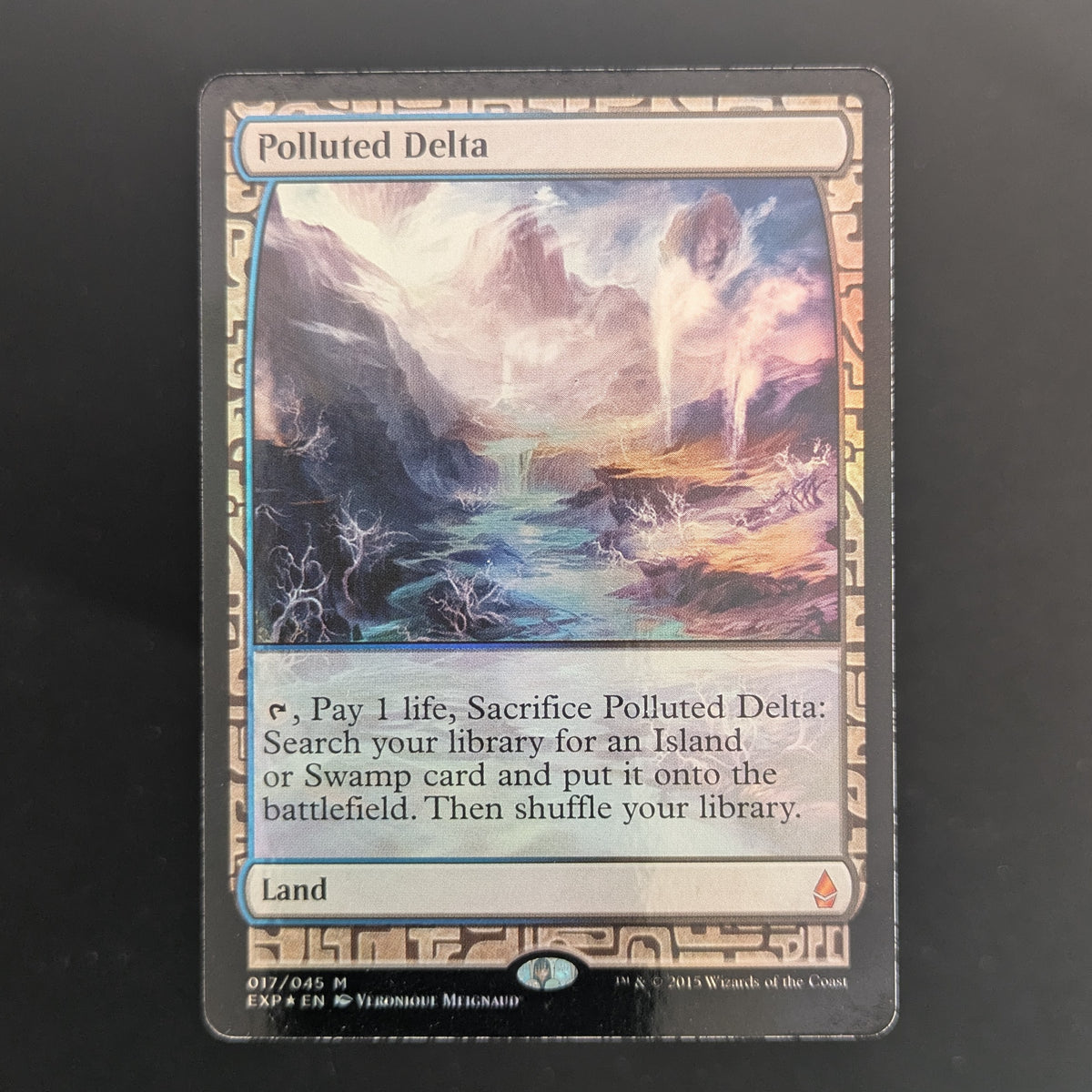 [FOIL] Polluted Delta - Zendikar Expeditions - English - EX