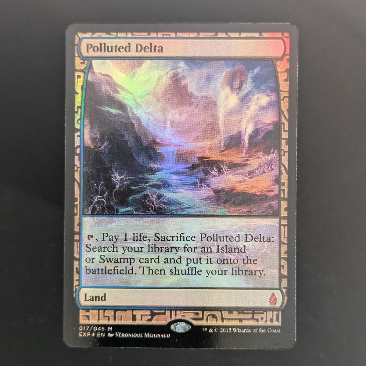 [FOIL] Polluted Delta - Zendikar Expeditions - English - EX