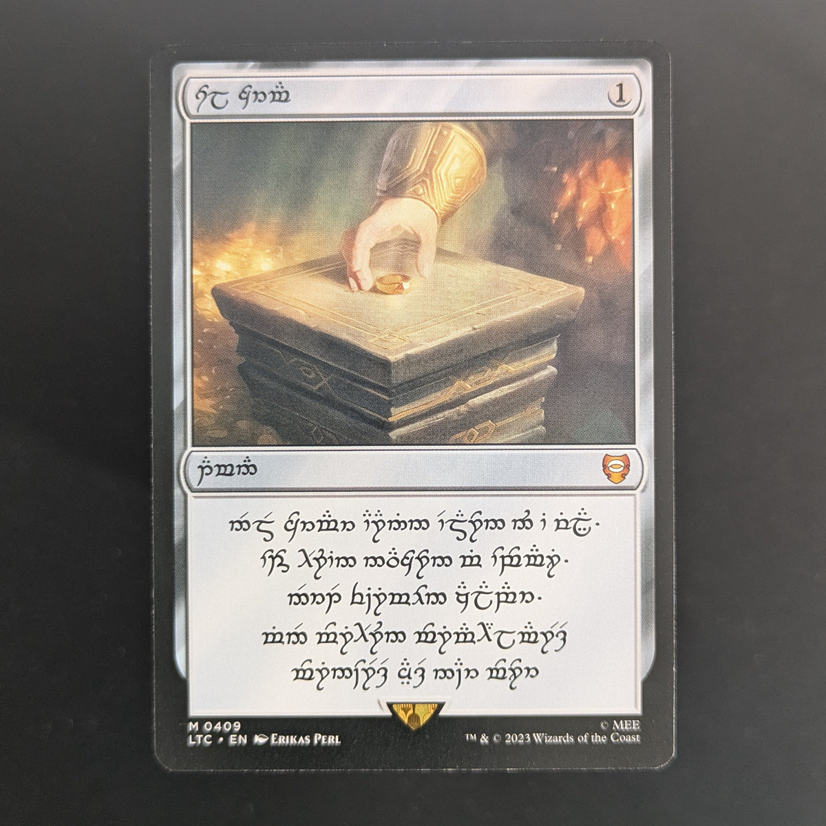 Sol Ring - Dwarven (0409) - Commander: The Lord of the Rings: Tales of Middle-earth: Extras - English - NM