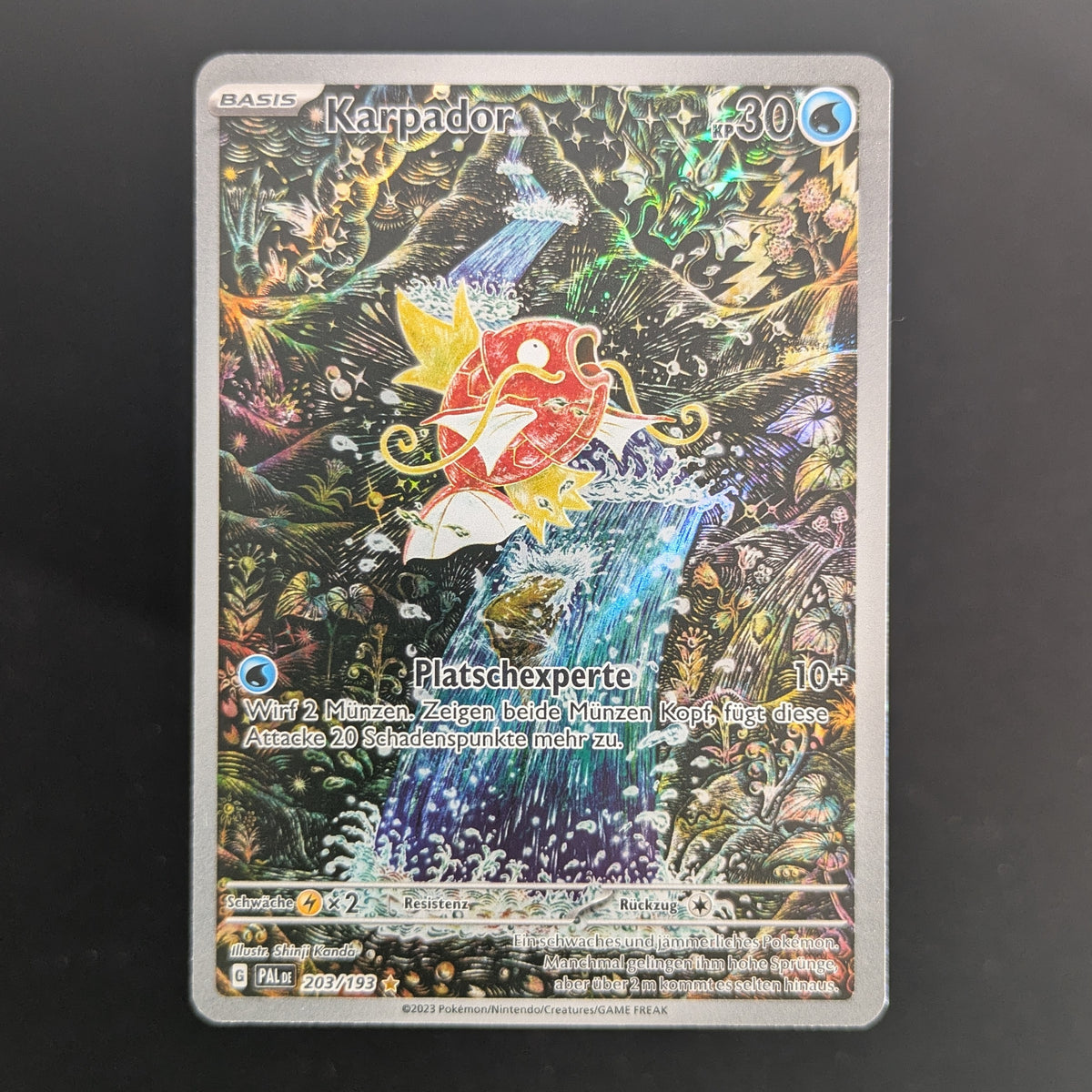 Magikarp (PAL 203) - Paldea Evolved - German - EX