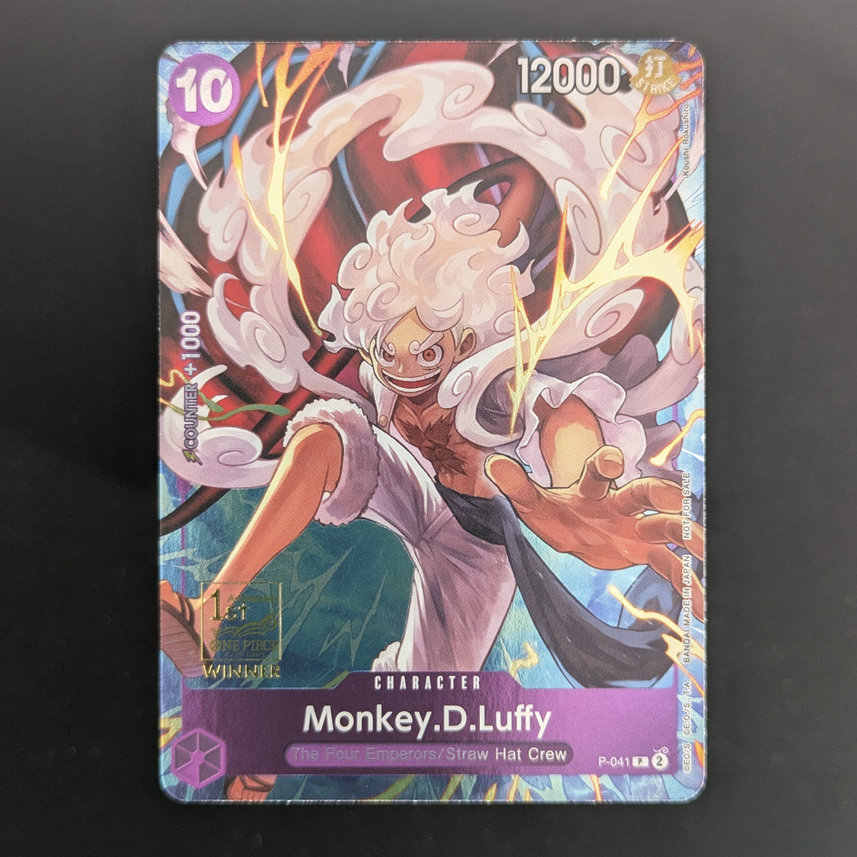 Monkey.D.Luffy (P-041) (V.4) - Special Tournament Promos - English - NM