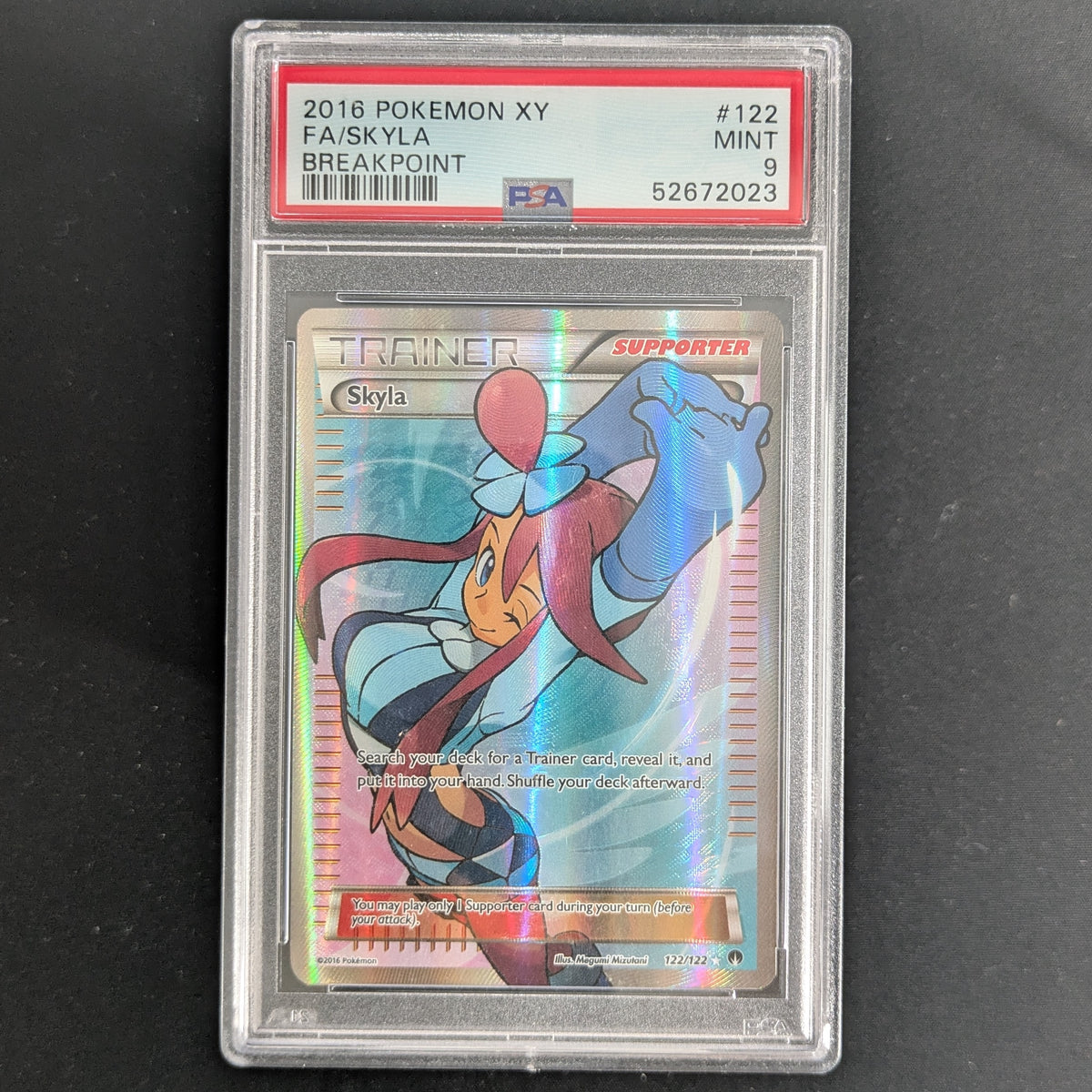 PTCG Singles - Skyla (BKP 122) - BREAKpoint - English - PSA 9 - 