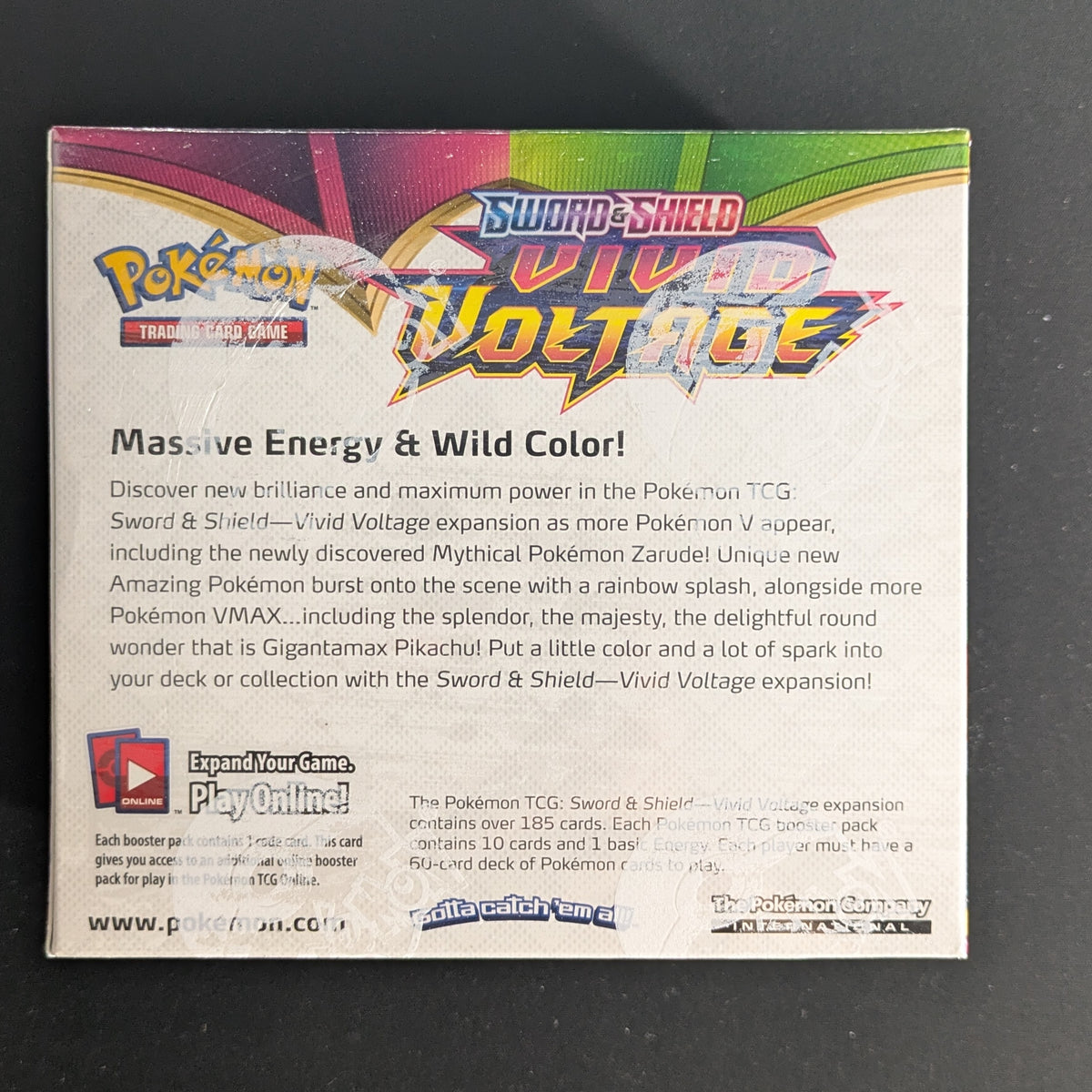 PTCG Sealed Product - Vivid Voltage Booster Box - Vivid Voltage - English - NM - 